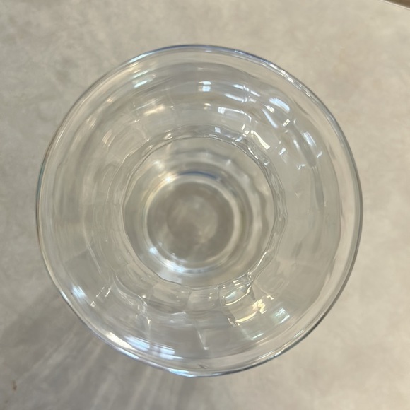 Tiffany & Co.- Spiral Swirl Crystal Clear Vase Hurricane Pattern And Signed - Picture 3 of 3